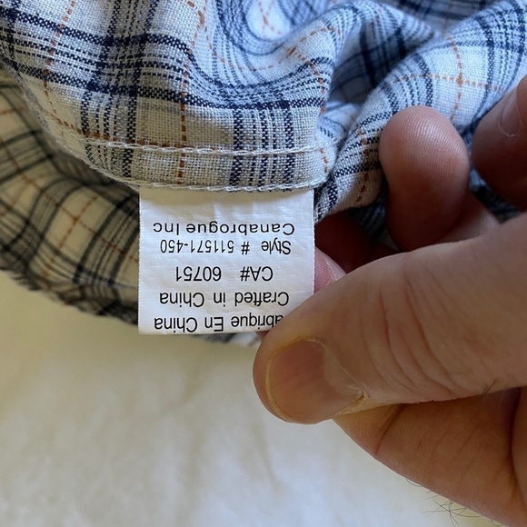 London Prodigy Men's Short Sleeve Button Up Shirt Size Large Inner Collar‎ Trim - Picture 9 of 12